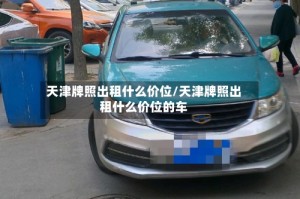 天津牌照出租什么价位/天津牌照出租什么价位的车