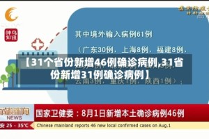 【31个省份新增46例确诊病例,31省份新增31例确诊病例】