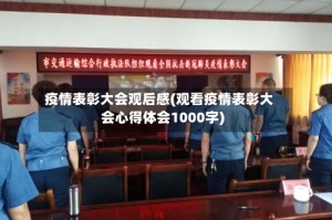 疫情表彰大会观后感(观看疫情表彰大会心得体会1000字)