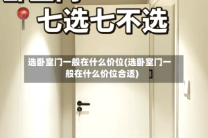 选卧室门一般在什么价位(选卧室门一般在什么价位合适)
