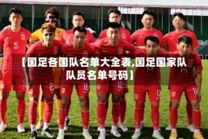 【国足各国队名单大全表,国足国家队队员名单号码】