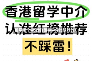 留学哪个中介好(留学中介比较好的)