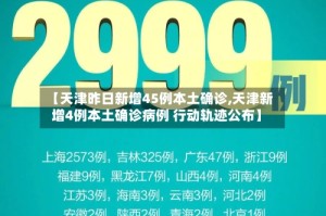 【天津昨日新增45例本土确诊,天津新增4例本土确诊病例 行动轨迹公布】