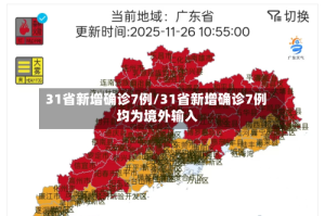 31省新增确诊7例/31省新增确诊7例 均为境外输入