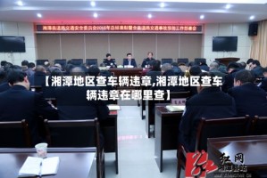 【湘潭地区查车辆违章,湘潭地区查车辆违章在哪里查】