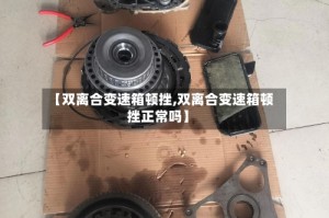 【双离合变速箱顿挫,双离合变速箱顿挫正常吗】