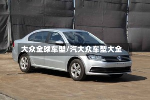 大众全球车型/汽大众车型大全