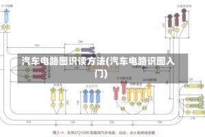 汽车电路图识读方法(汽车电路识图入门)