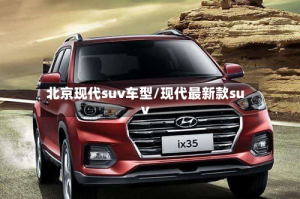 北京现代suv车型/现代最新款suv