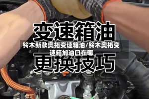 铃木新款奥拓变速箱油/铃木奥拓变速箱加油口在哪