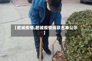 【肥城疫情,肥城疫情捐款名单公示】