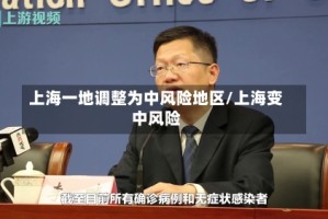 上海一地调整为中风险地区/上海变中风险