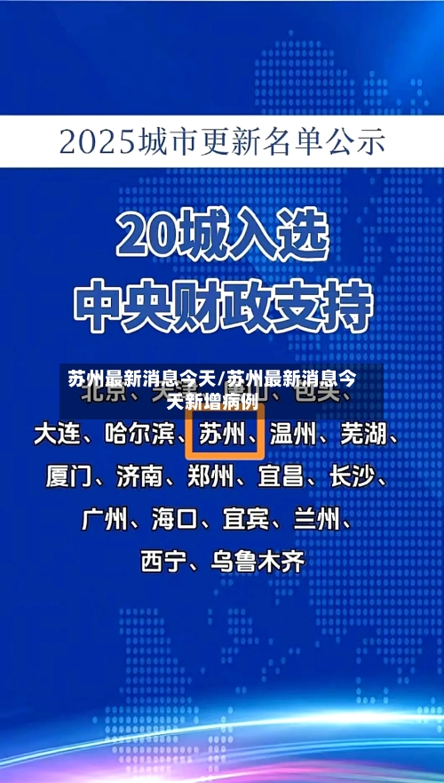 苏州最新消息今天/苏州最新消息今天新增病例-第3张图片