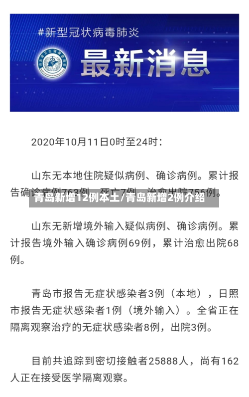 青岛新增12例本土/青岛新增2例介绍-第2张图片
