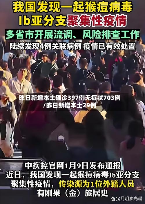 昨日新增本土确诊397例无症状703例/昨日新增本土29例-第2张图片
