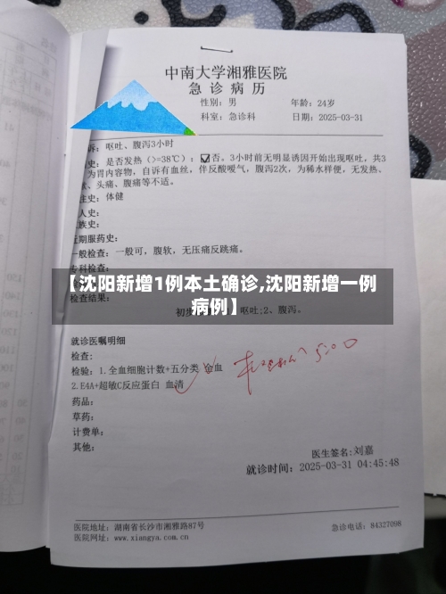 【沈阳新增1例本土确诊,沈阳新增一例病例】-第1张图片
