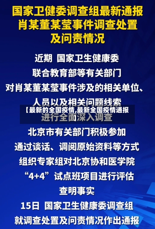 【最新的全国疫情,最新全国疫情通报】-第1张图片