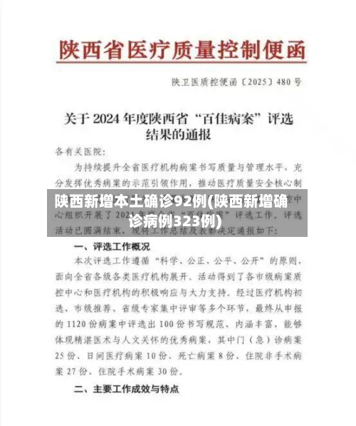 陕西新增本土确诊92例(陕西新增确诊病例323例)-第1张图片