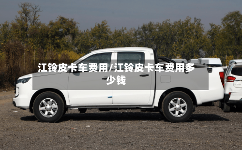 江铃皮卡车费用/江铃皮卡车费用多少钱-第3张图片