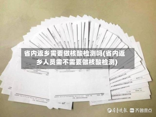 省内返乡需要做核酸检测吗(省内返乡人员需不需要做核酸检测)-第1张图片