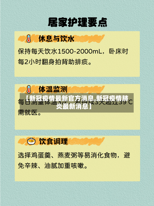 【新冠疫情最新官方消息,新冠疫情肺炎最新消息】-第2张图片
