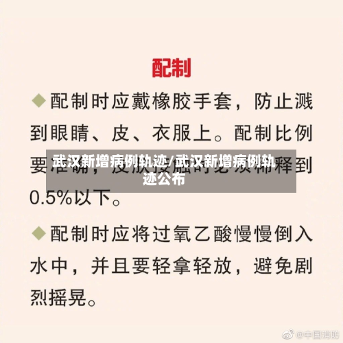武汉新增病例轨迹/武汉新增病例轨迹公布-第2张图片