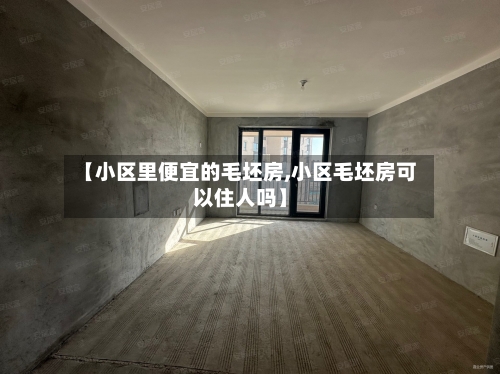 【小区里便宜的毛坯房,小区毛坯房可以住人吗】-第2张图片