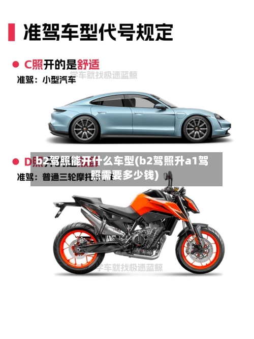 b2驾照能开什么车型(b2驾照升a1驾照需要多少钱)-第1张图片